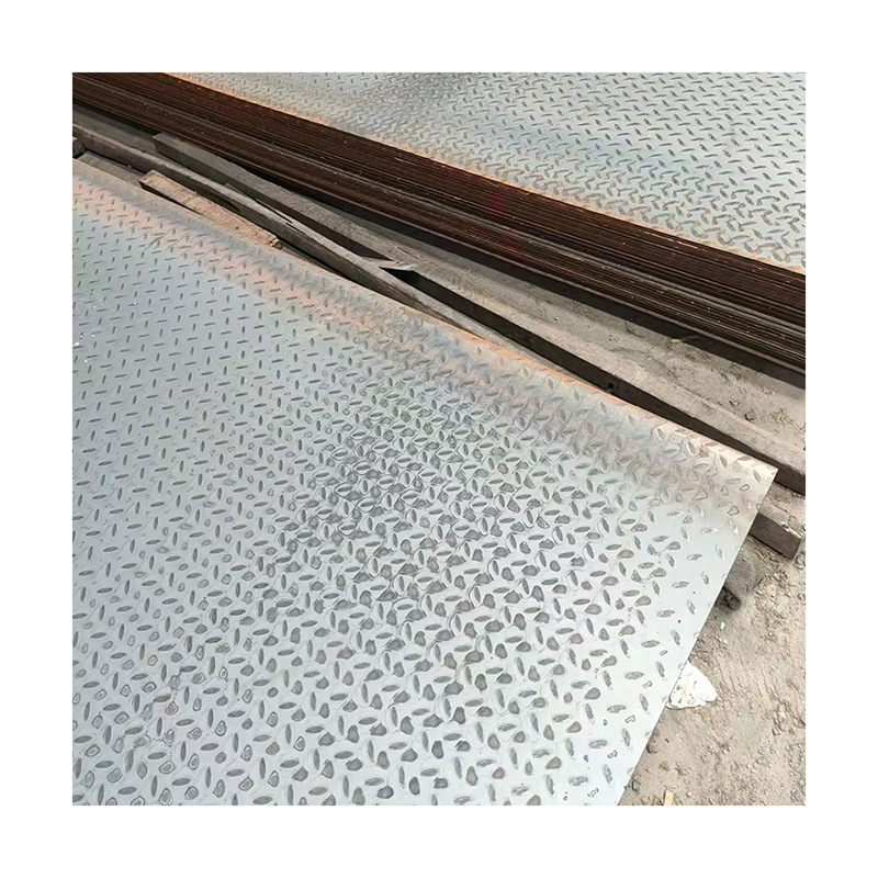 Pattern Plate Wholesale Galvanized Pattern Plate Steel Plate Paving Non-Slip Stair Step Pattern Plate Spot Complete Specifications