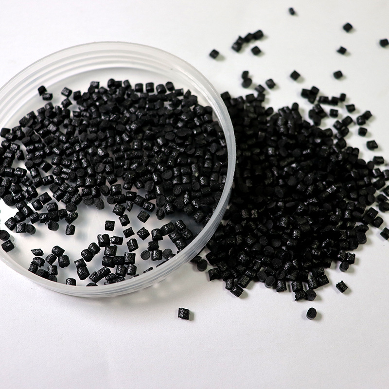 Black Nylon Plus Fiber Pa Single 6 Plastic Particles Flame Retardant Loop Modified Pa6 Fiberglass Enhanced 10% 15% 25% 30%