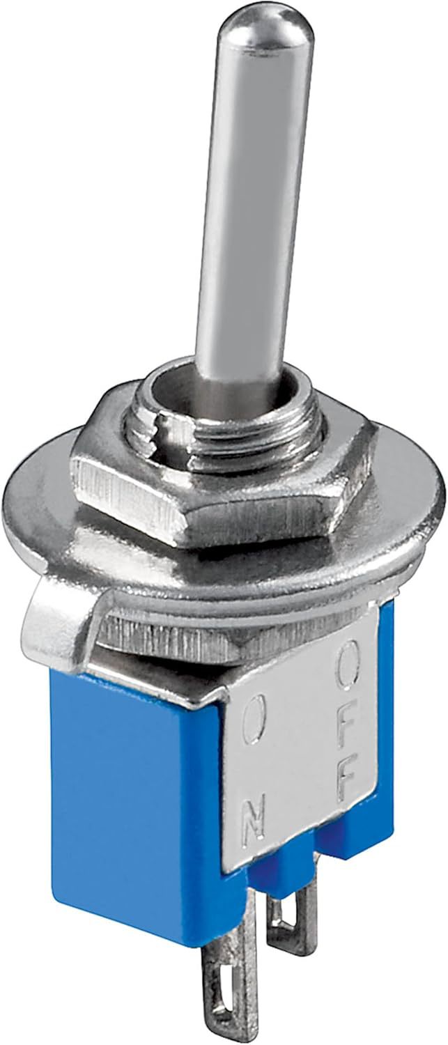 Goobay 10013 миниатюрный переключатель, Вкл-Выкл, 2 контакта