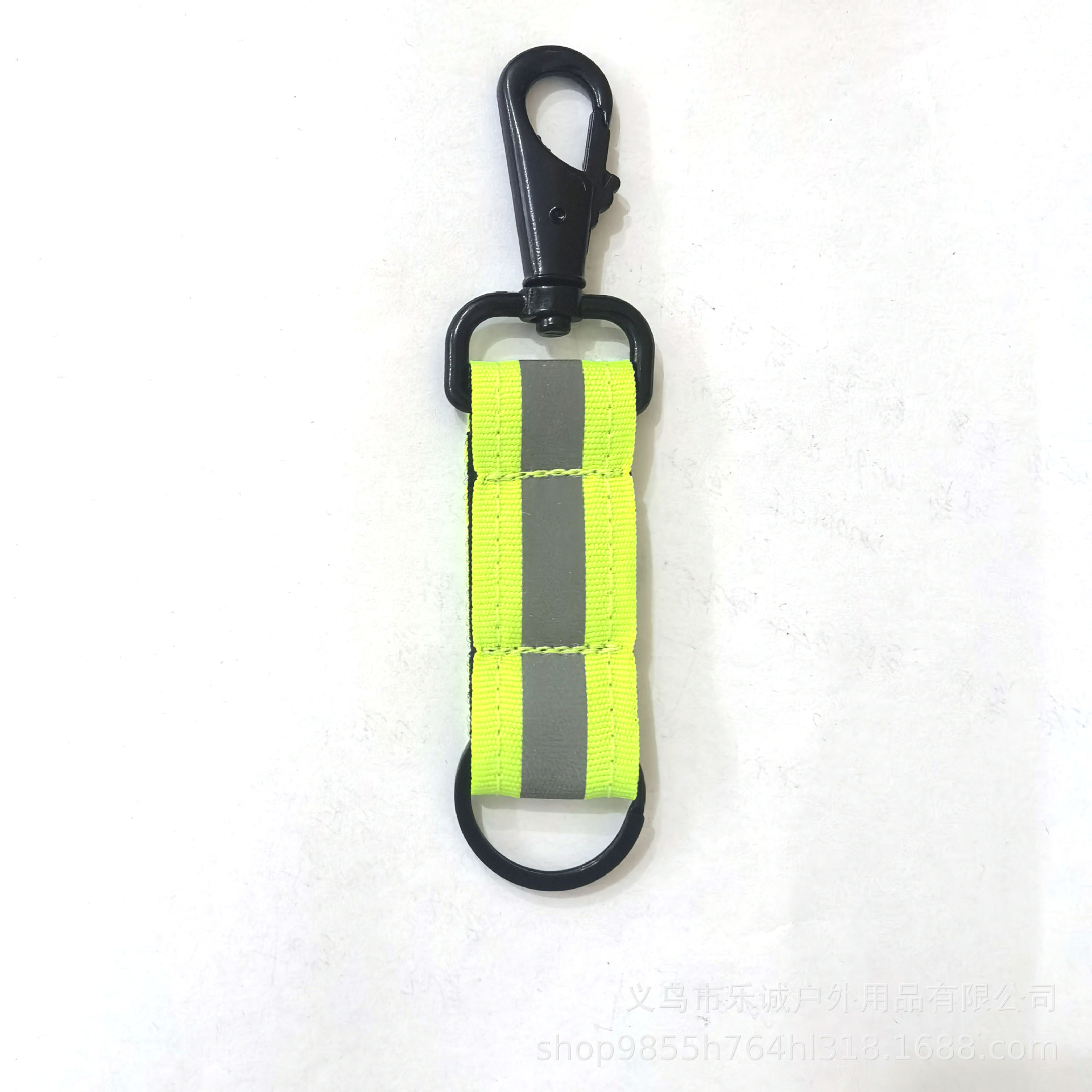 Cross-border fire gloves clip support belt reflective nylon webbing gloves support belt