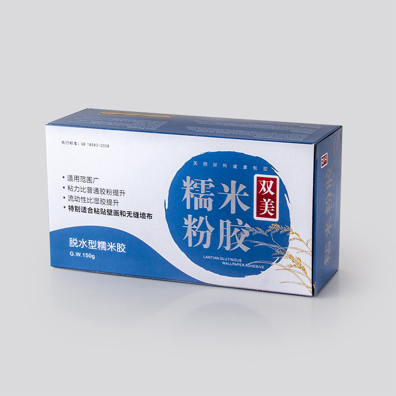 Double Beauty Glutinous Rice Glue Powder Seamless Wall Cloth Wall Cloth Glue Wallpaper Wallpaper Mural Glue Powder Manufacturer Wholesale Dropshipping Foreign Trade