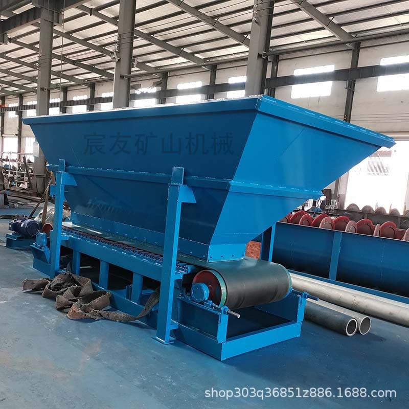 Chenyu Belt Feeder Sand and Gravel Conveyor Mobile Conveyor Conveyor Frequency Conversion Speed Feeding Machine