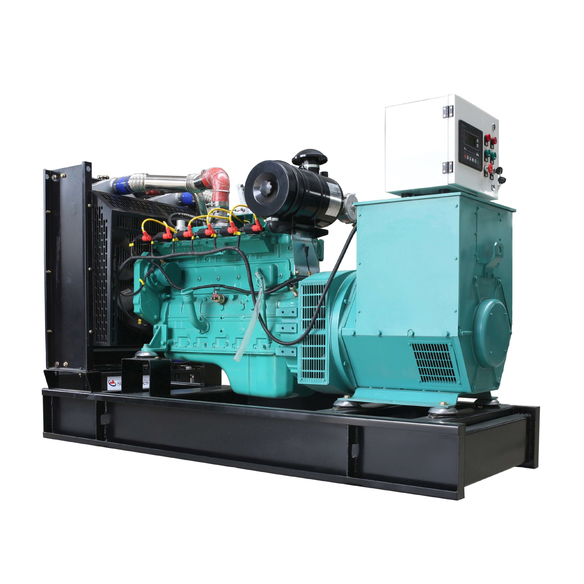 Cummins Series Gas Generator Set Silent Open Frame Natural Gas Biogas Lpg High Power Can Be Connected in Parallel and Connected to the Grid