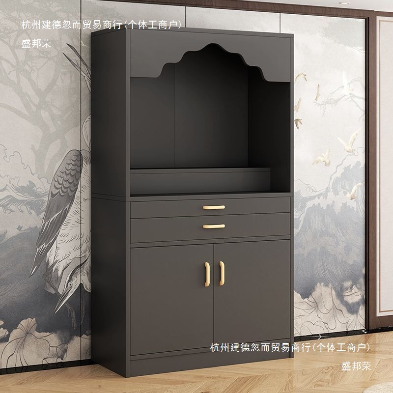 Buddhist Altar Table for Home Use, Buddhist Cabinet, Standing Cabinet, Offering Table, Buddha Altar, Shrine Cabinet, Economical Offering Table, Solid Wood