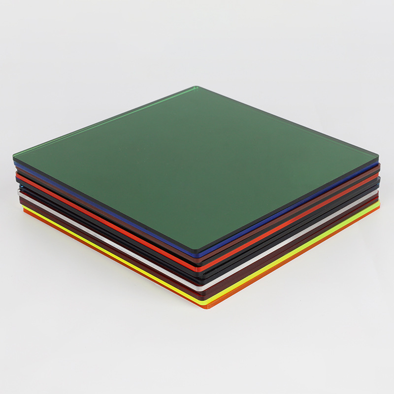 Кастомная прозрачная акриловая плита, черная, белая, красная, желтая, синяя, зеленая, фиолетовая