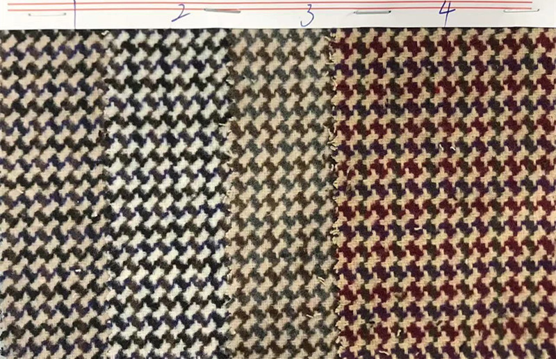 Brushed Small Bone Plaid Clothing/shoes, Hats/bag Fabrics, Beautiful Prices, Shaoxing Fabrics