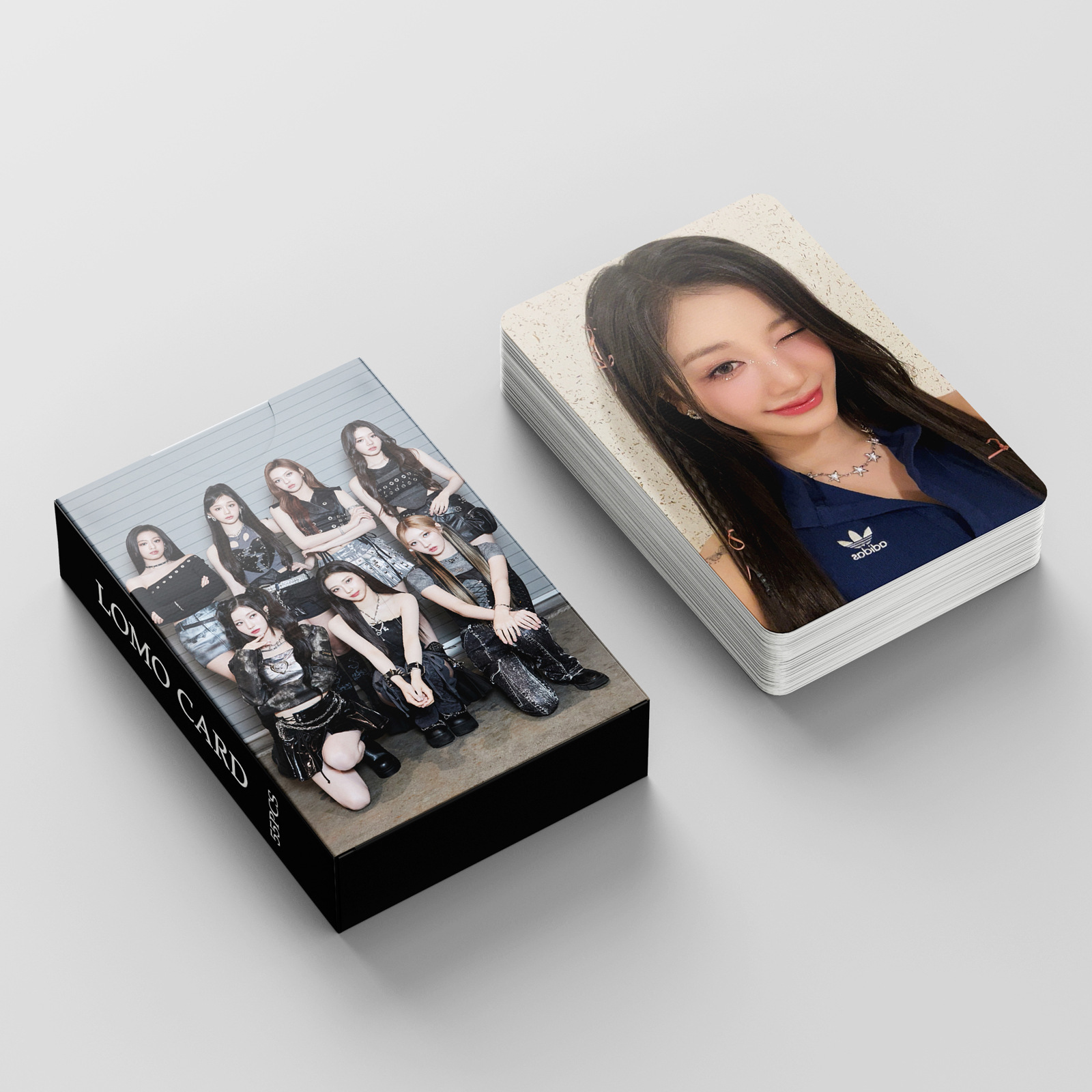 55 Pieces of Babymonster Small Cards in Stock Shenxia Blue Ahyeon