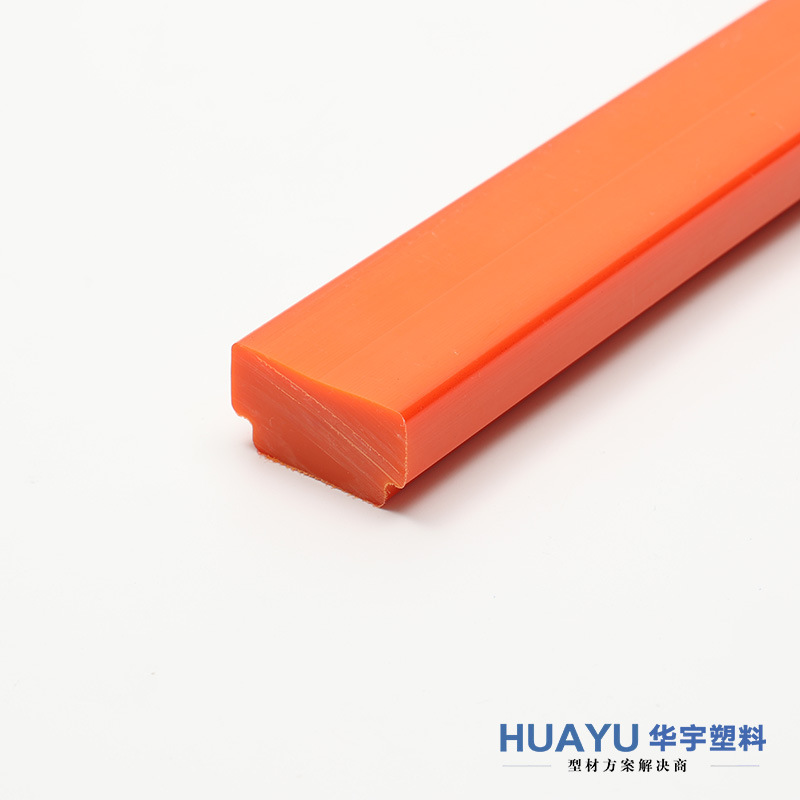 Customized Pe Special-Shaped Materialupe Thermal Extruded Plastic Plastic Strips Industrial Solid Strips Decorative Strips Insulation Wear-Resistant and High-Resistant