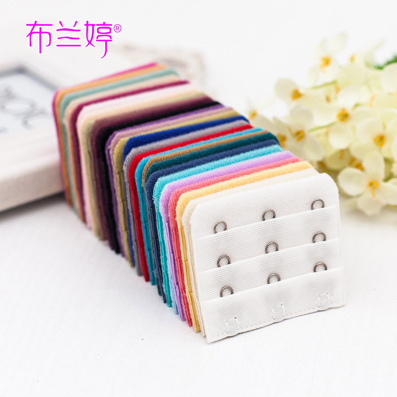 пряжка для удлинения бюстгальтера три ряда и три кнопки интимные аксессуары удлинитель 5 см бюстгальтера с 3 рядами и 3 кнопками кросс-бордер