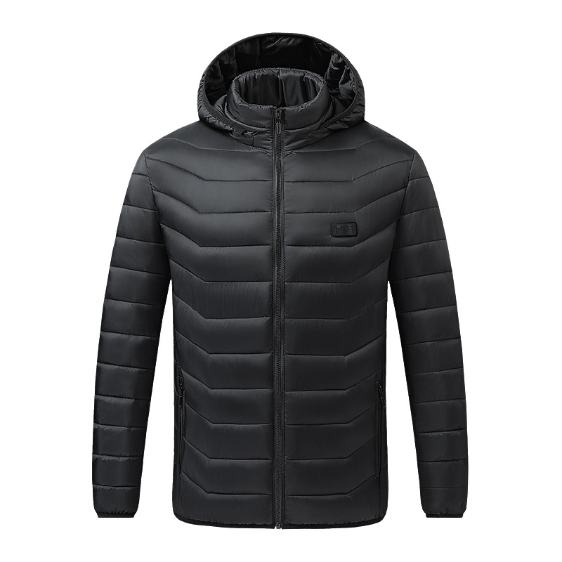 Cross-border heating USB intelligent warm constant temperature heating cotton-padded jacket electric heating clothing men and women couples manufacturers wholesale