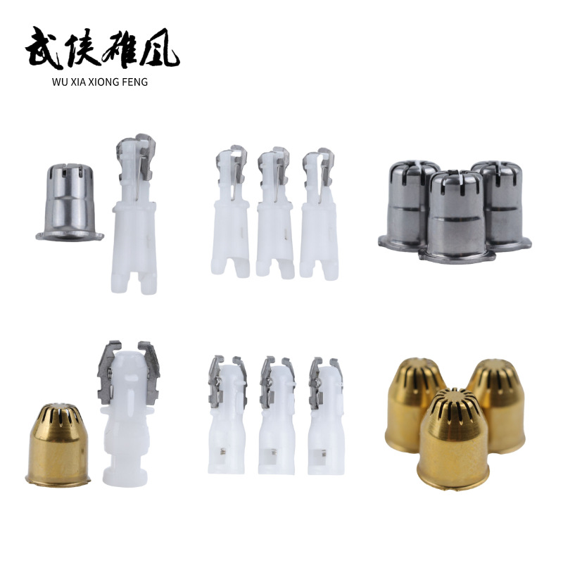 Cross-border factory direct supply nose hair device knife head electric nose hair trimmer blade three-in-one nose hair device replacement knife head