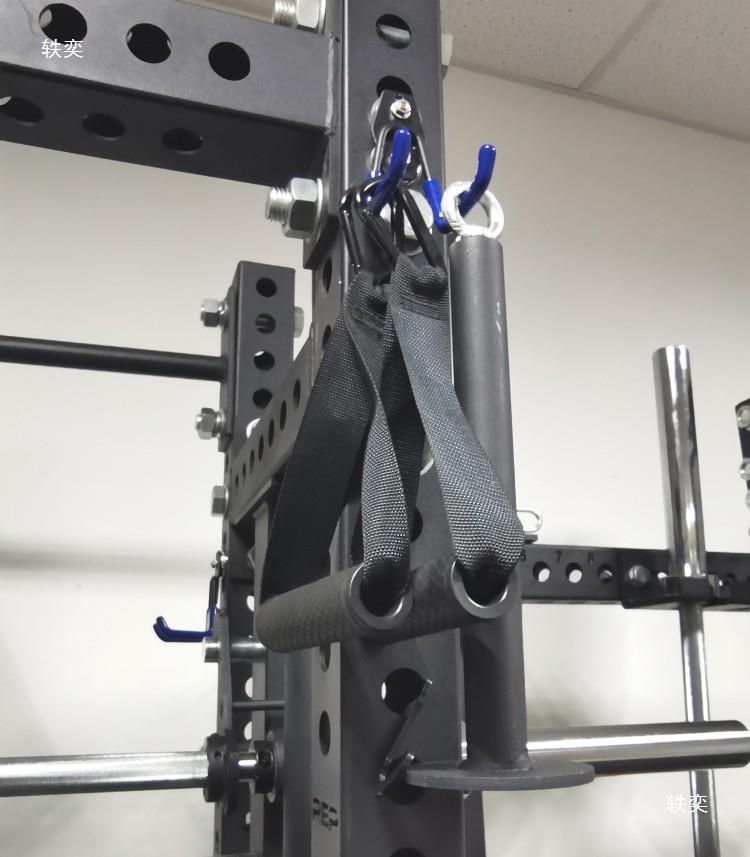 Squat Rack Accessory Storage Rod Quick Release Knurled Rod Strong Magnetic Hook Storage Box Latex Tape Rod