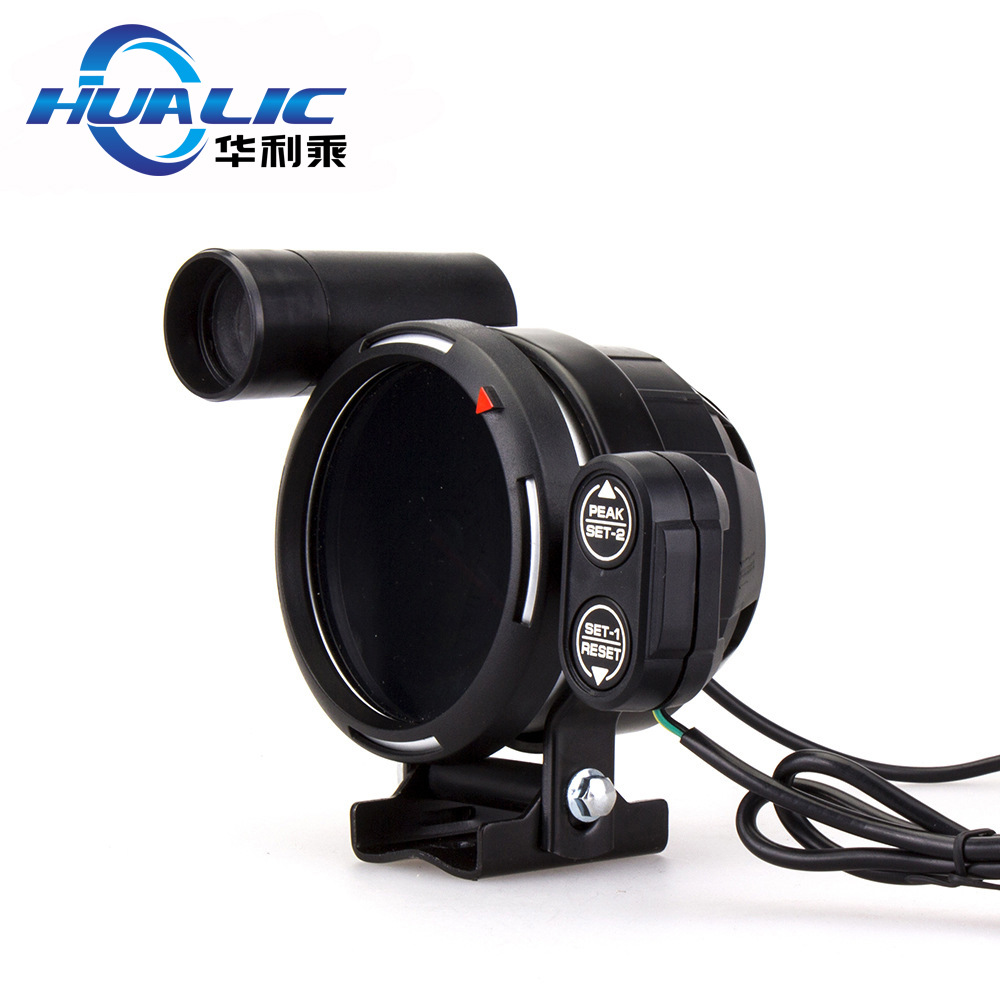 12V Car Modification Instrument 3.15inch 80mm Neutral Car Tachometer Colorful Racing Instrument Tachometer