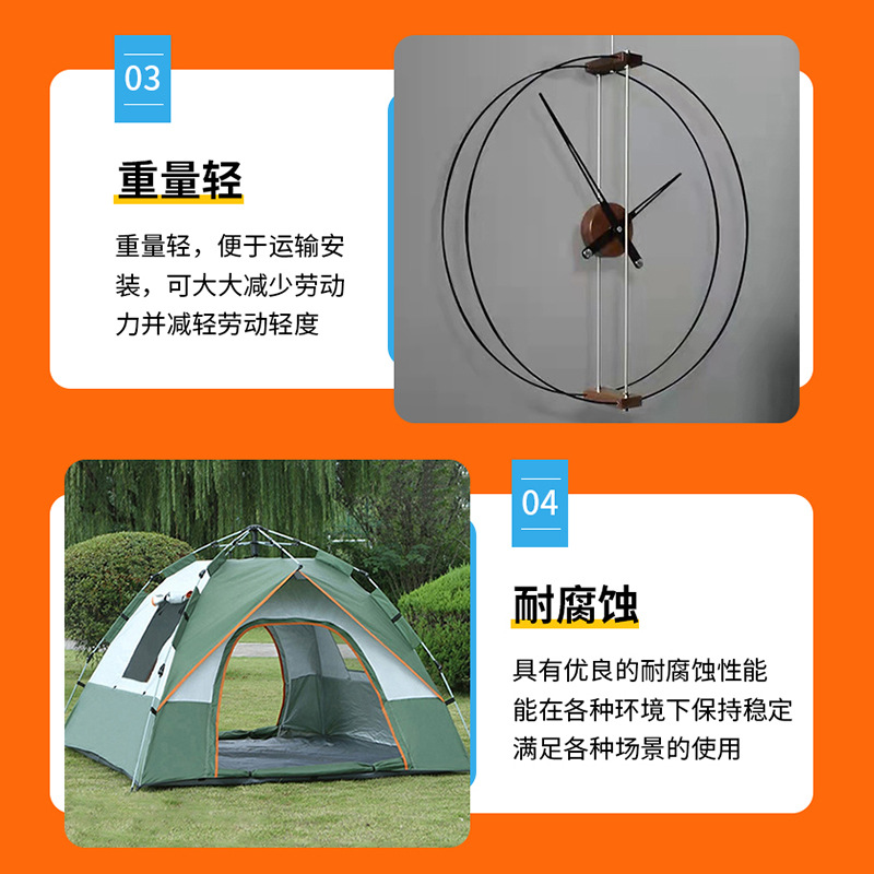 4.0mm Multi-Specification High-Strength and High-Toughness Fiberglass Pole Electric Vehicle Awning Awning Pole Tent Pole