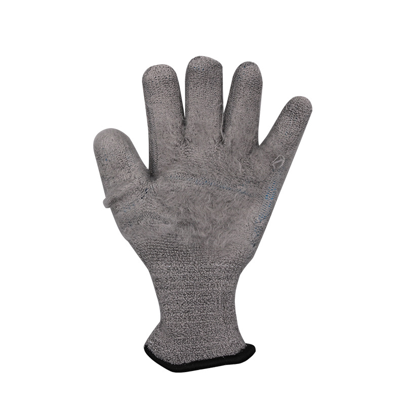 Dengsheng winter warm gloves cold storage waterproof fishing fleece-lined wear-resistant winter padded antifreeze labor gloves wholesale