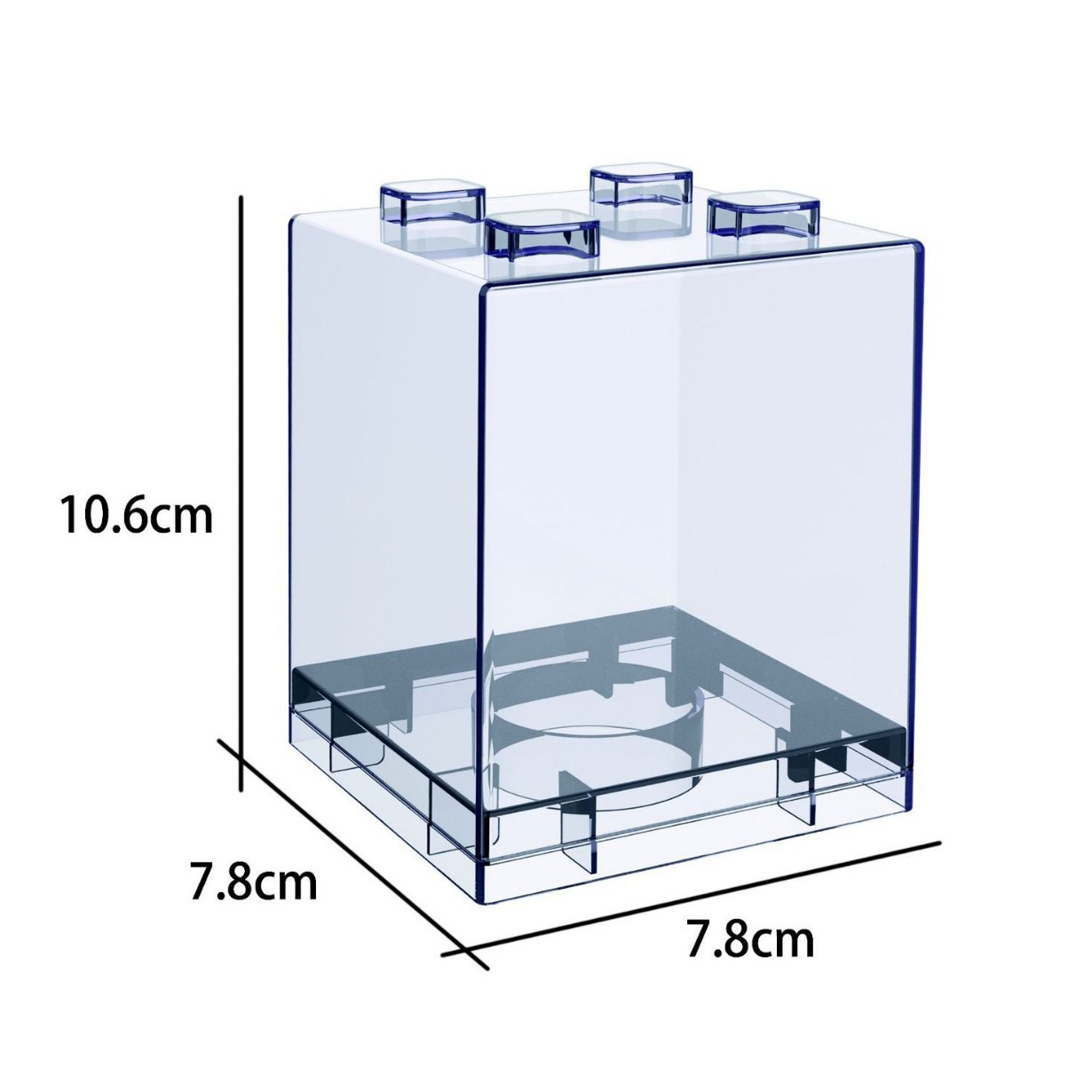 Mate Blind Box Trendy Play Bag Shoes Acrylic Building Block Display Box LaBubu Hand Manikin Transparent Car Model