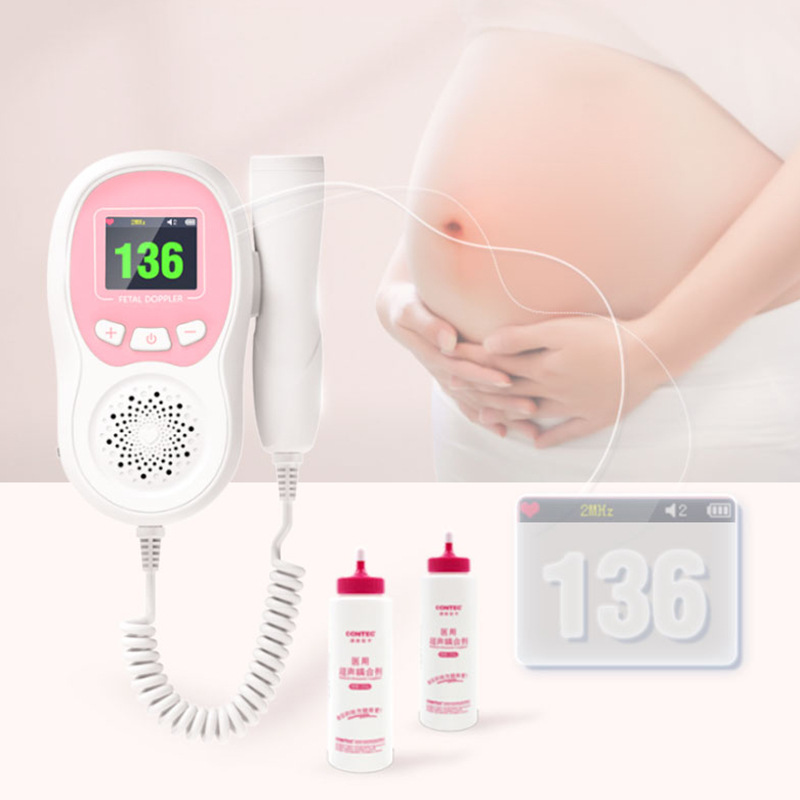 Kangtai Medical Fetal Heart Rate Monitor Magnetic Probe Pregnant Women's Home Handheld Fetal Heart Rate Detection Equipment Wholesale