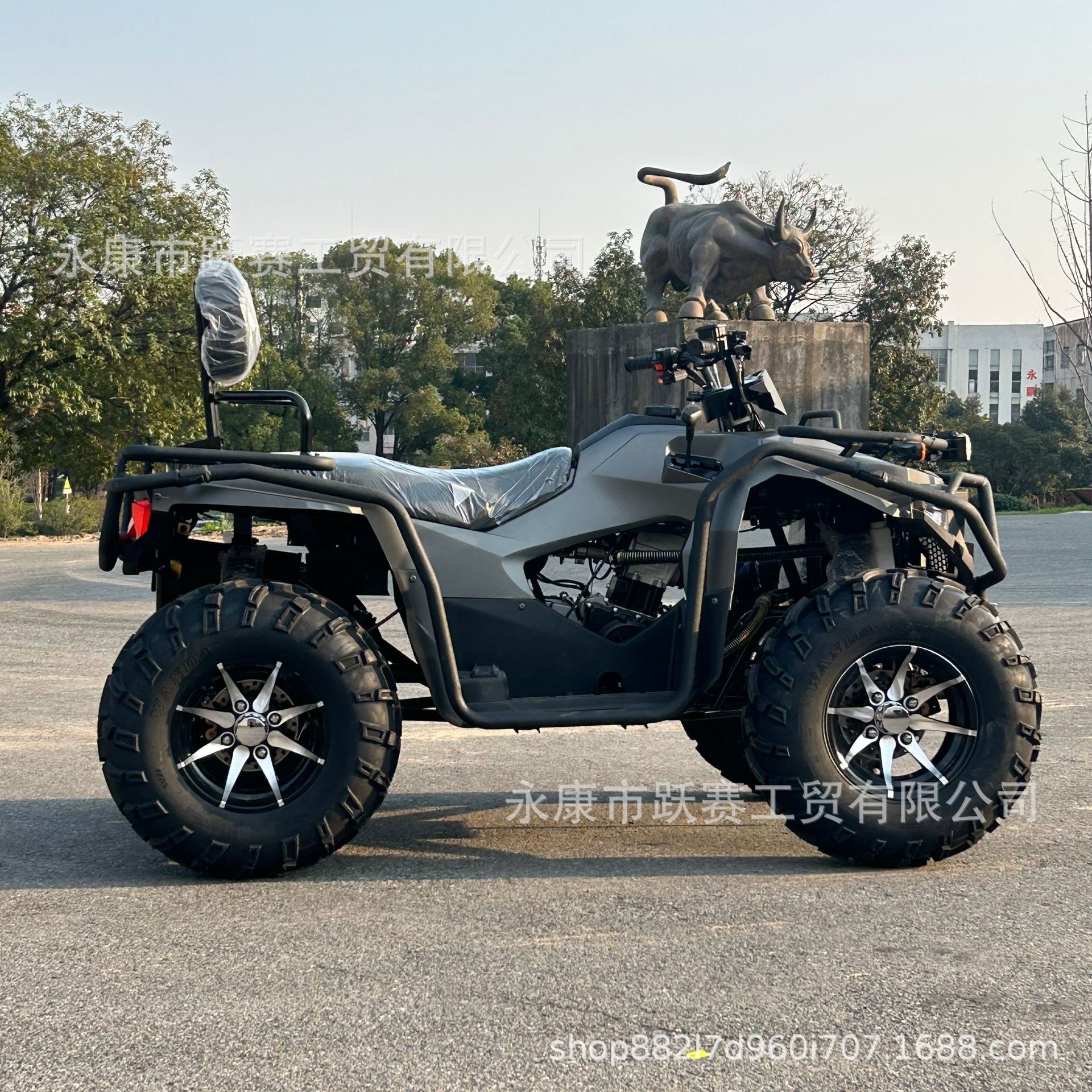 400Cc Four-Wheel Drive Beach Vehicle 400Cc Atv Electronic Fuel Injection Shaft Drive Belt Low-Speed Four-Wheel All-Terrain Off-Road Motorcycle