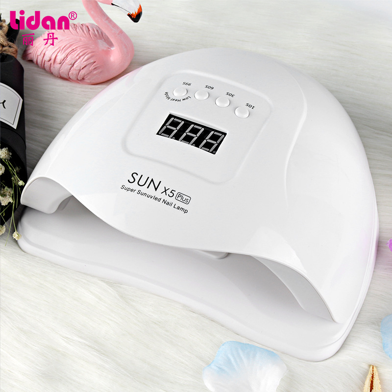 Nail Phototherapy Machine Sunx5Plus Nail Lamp 80W High Power Nail Baking Lamp Quick Drying Wearable Nail Dryer