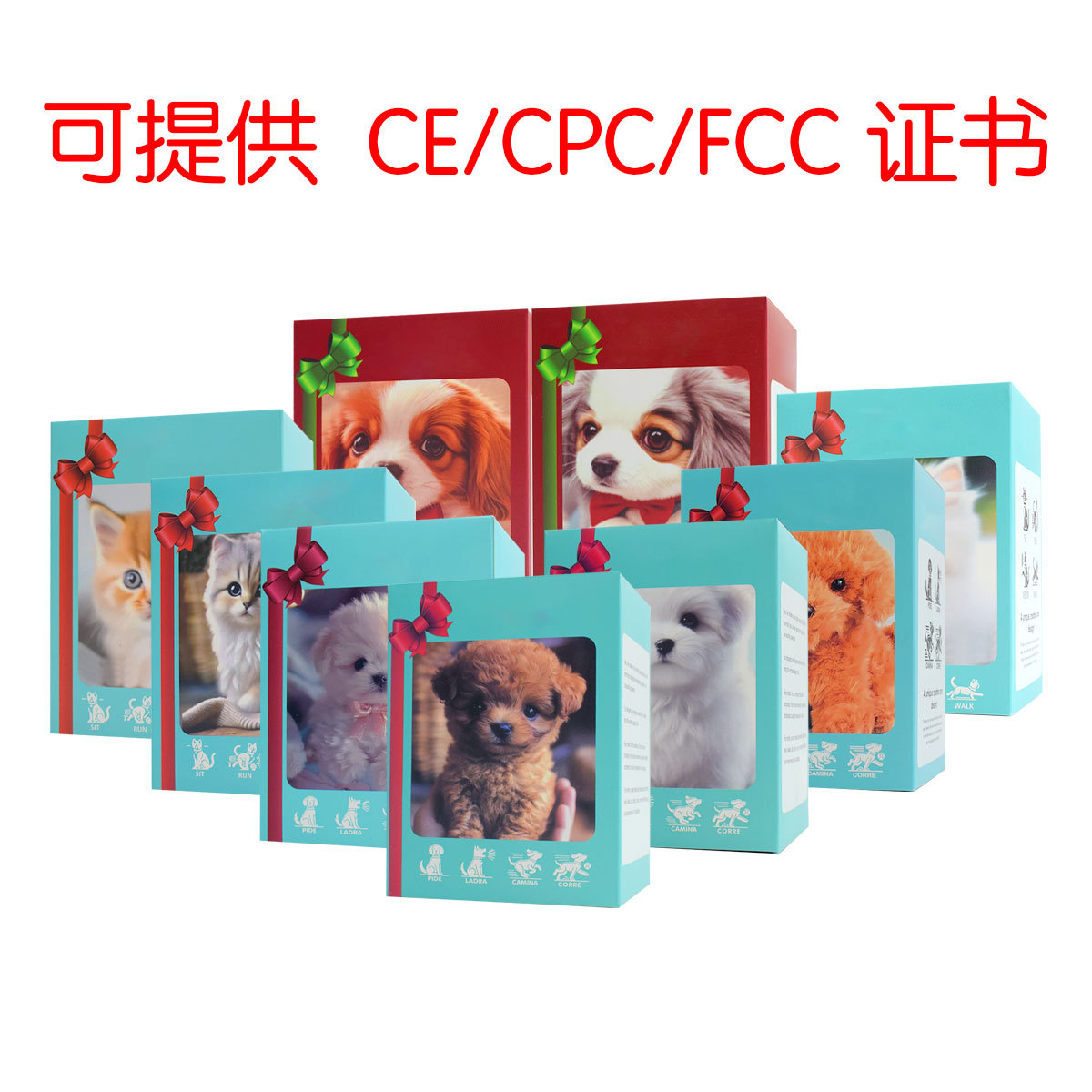 Кросс-браузерная горячая продажа мой реалистичный робот щенок мой робот щенок короткая плюшевая кукла