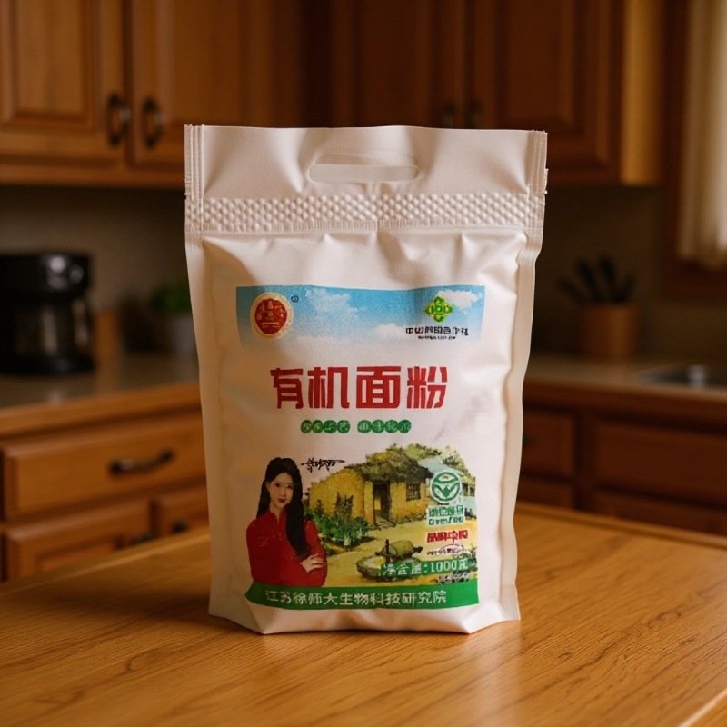 2025 New Organic Flour 1.0kg Selenium-Rich Iron Stick Yam Flour 2.5kg Household Commercial Flour Promotional Gift