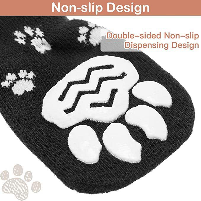 Cross-border Explosions Pet Socks Foot Cover Cat Dog Socks Outdoor Non-slip Waterproof Footwear Large and Small Dog Dog Shoes