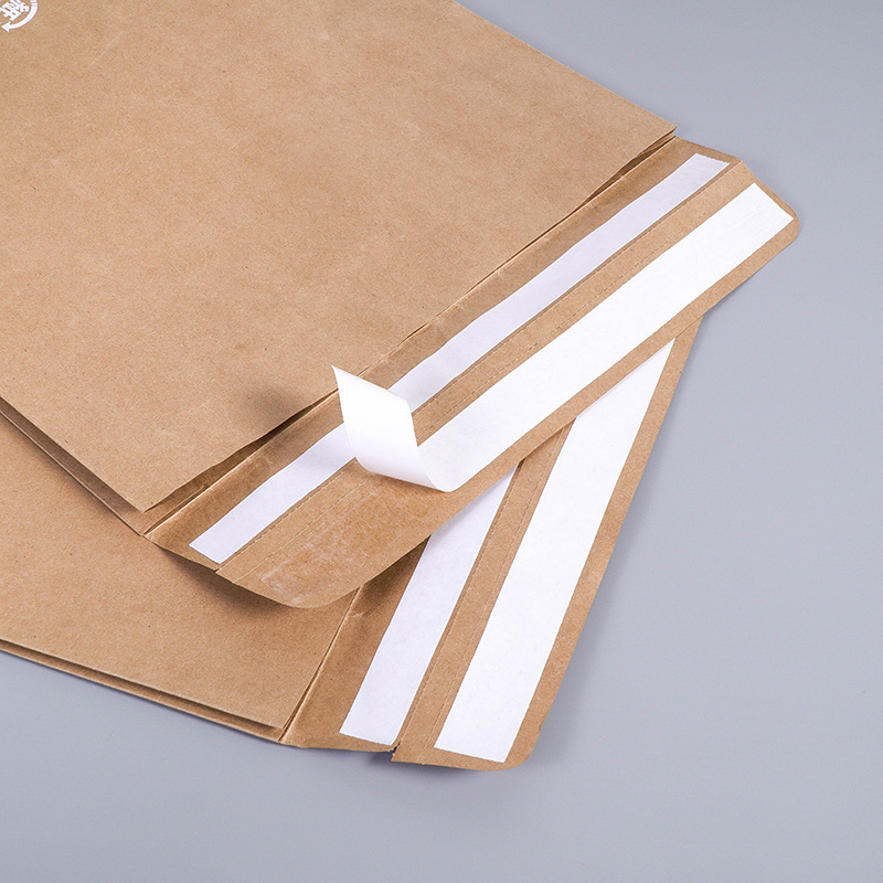 Manufacturer Wholesale Creative Kraft Paper Self-Adhesive Bag Envelope Cross-Border Environmentally Friendly Kraft Paper Express Bag Express Envelope Bag