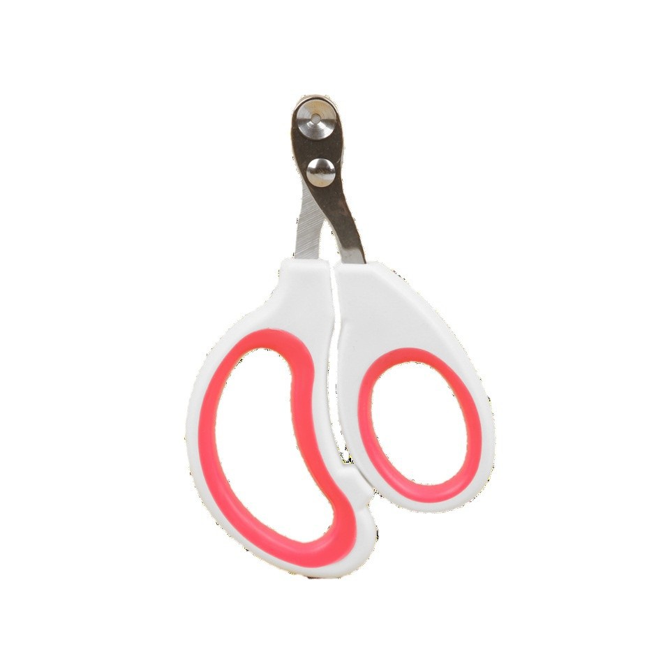 Cute cat nail clippers small blind cut round hole pet dog cat anti-bleeding nail clippers multi-color in stock wholesale