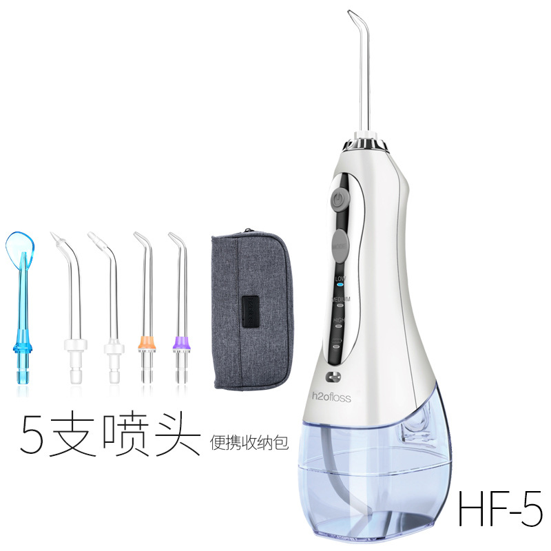 H2Ofloss Factory Portable Tooth Rinser Dental Calculus Water Flosser Tooth Cleaner Hf6 Cross-Border Dental Floss