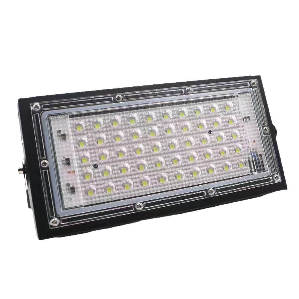 Cross-border exclusive for factory direct LED module projection lamp 50W super bright outdoor waterproof lightning protection floodlight projection lamp