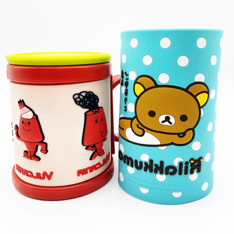 Three-Dimensional Stainless Steel Cup Cover, Pvc Soft Rubber Cup Cover, Stainless Steel Cup Cover, Insulated Manufacturer Production