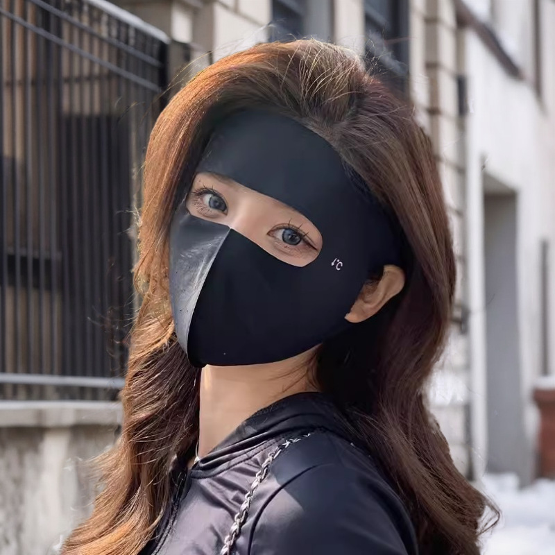 Летняя маска для защиты от солнца для женщин, антивирусная, дышащая маска из льняного шелка