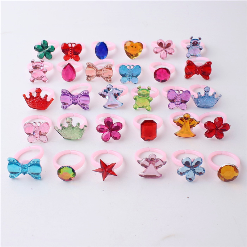 Яркое кольцо для детей, цветочный браслет