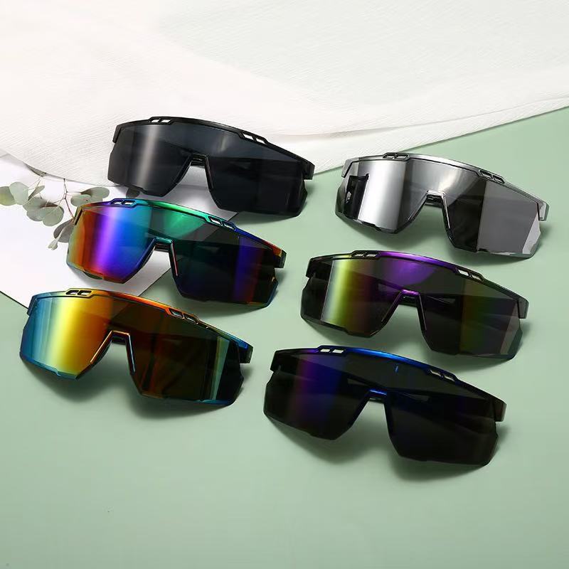 Модные и стильные очки для велоспорта, многокрасочные, защищающие от ультрафиолета