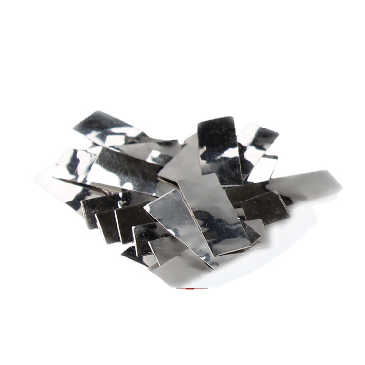 Laboratory Platinum Electrode Platinum Sheet Platinum Sheet Electrode Gold Target Material Platinum Strip Platinum Strip High Purity 99.99%