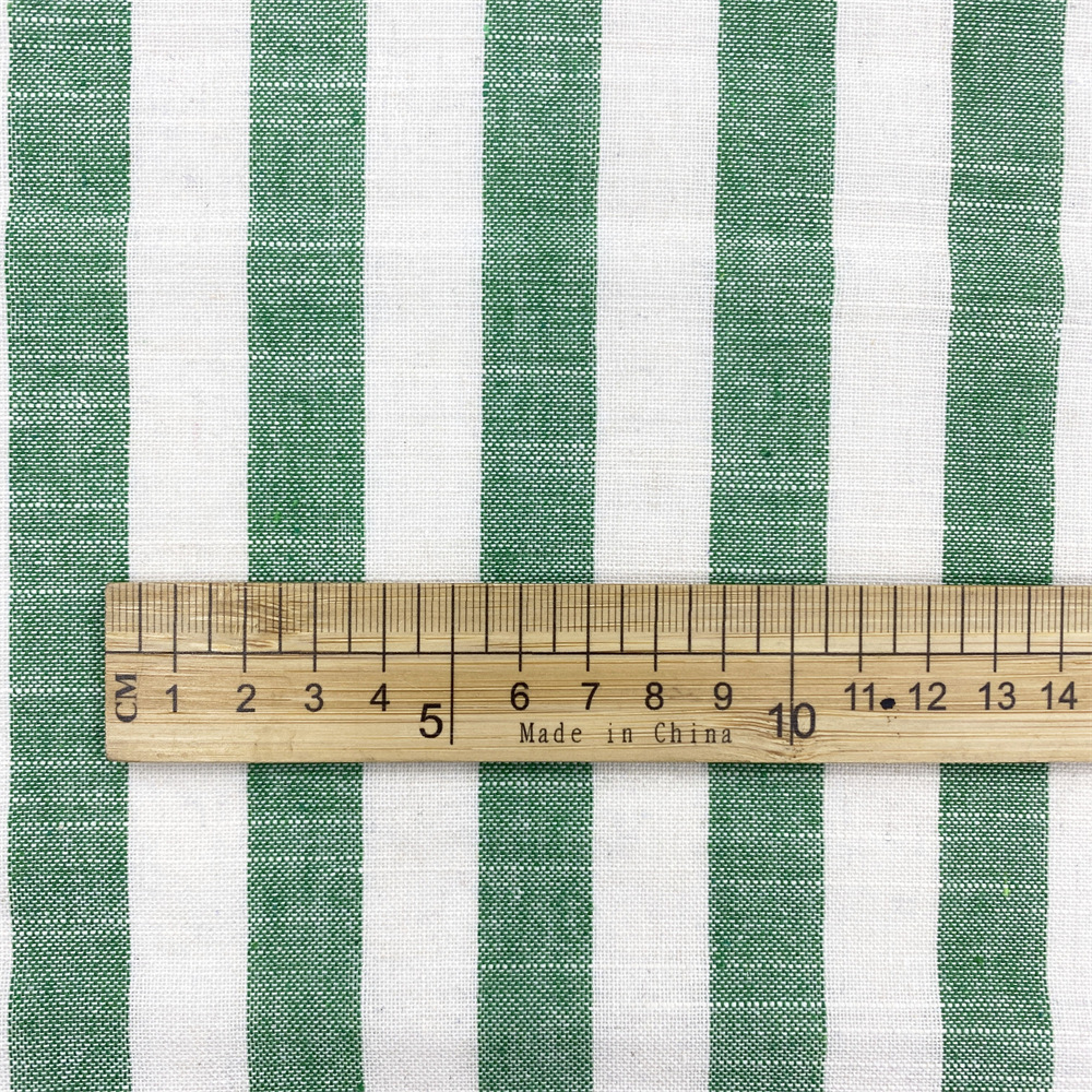 Spot Supply Polyester Cotton Horizontal Strip Yarn-dyed Striped Fabric Simple Modern Strip Fabric Multicolor Polyester Cotton Yarn-dyed Bamboo Stripe