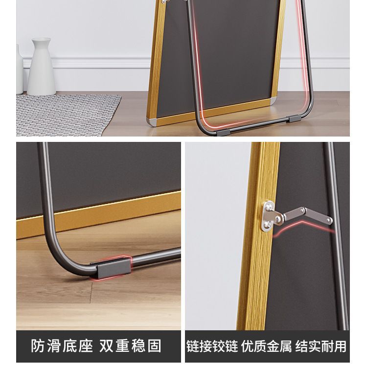 Full-Length Mirror, Floor-To-Ceiling Mirror, Home Girl's Popular Ins Style Dressing Mirror, Wall-Mounted Fitting Mirror, Bedroom Stereo Large Mirror