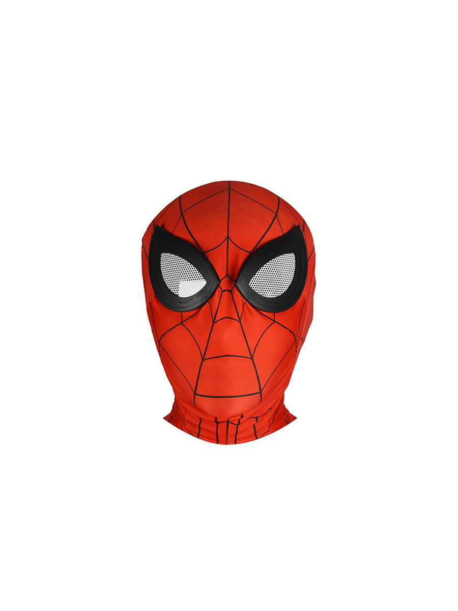 Halloween Headgear for Kidsren and Adults Anime Jumpsuit Bodysuit Spider Mask Mask Milk Silk Fabric