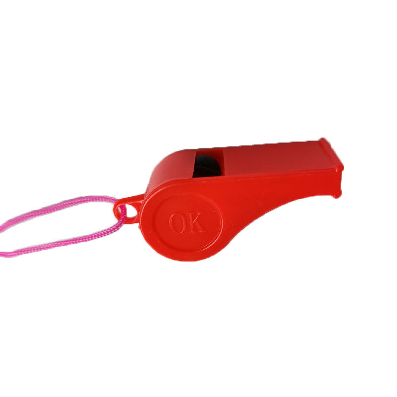 Stall toys wholesale colorful children's toys whistle party cheer props plastic whistle World Cup football whistle