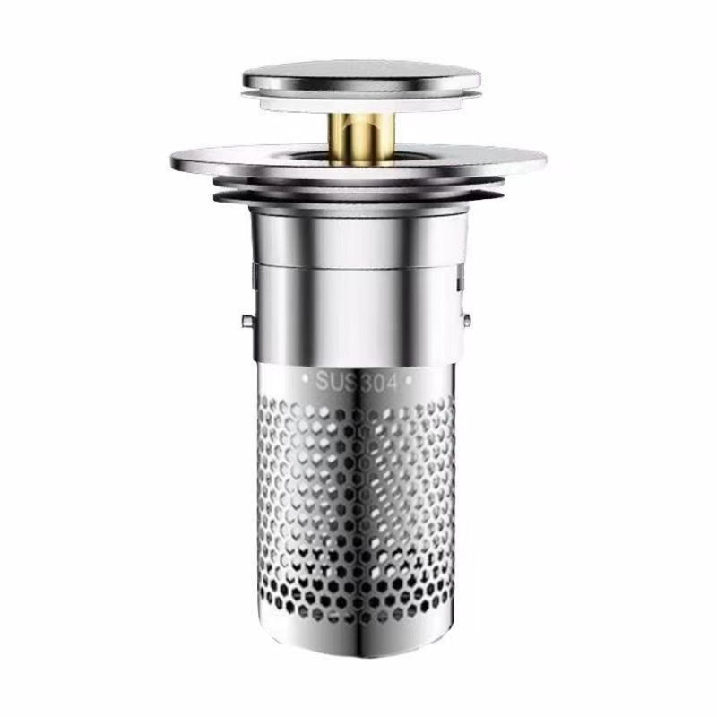 Washbasin leaking plug washbasin bounce core drain insect-proof odor-proof anti-blocking wash basin filter press