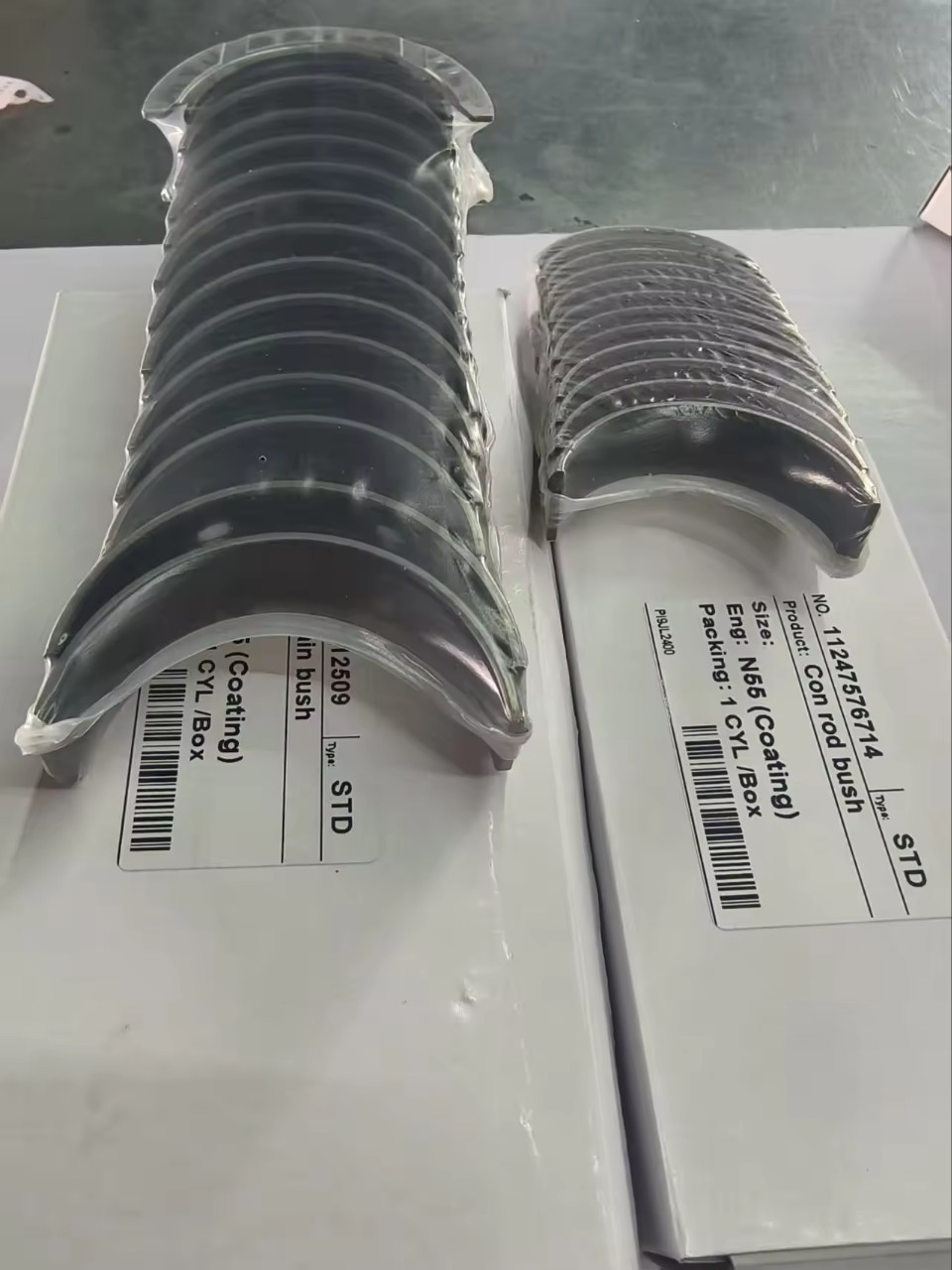 Acl Reinforced Connecting Rod Bearings, Crankshaft Bearings, 4B11T, 4g63, 4g64, 4g69, Reinforced Large and Small Bearings