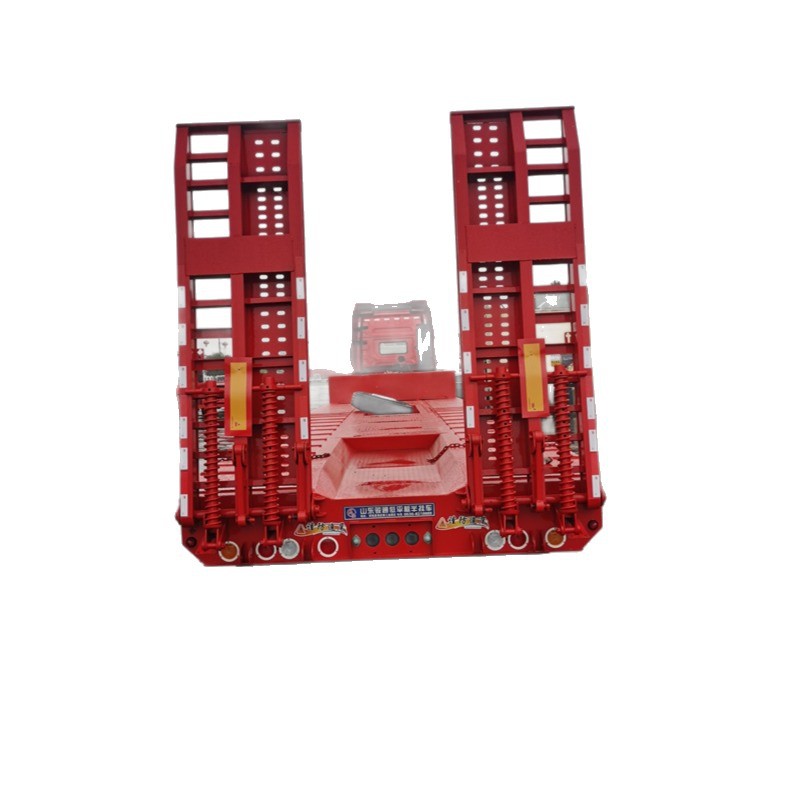 Export Low-Bed Semi-Trailer, Engineering Machinery Transport Semi-Trailer, Various Types of Trailers