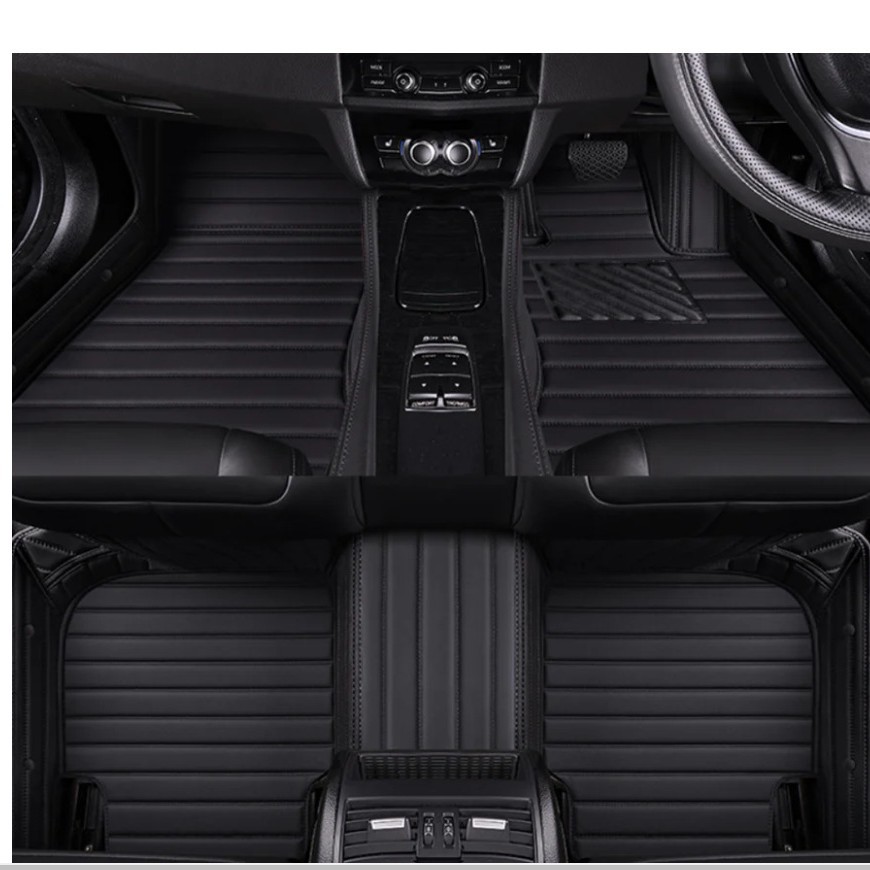 Полные коврики для автомобиля Amazon, кросс-бордерный экспорт, готовые запасы, дропшиппинг, большие горизонтальные полосы, утолщенные коврики для автомобилей, индивидуальная подгонка под конкретные модели автомобилей