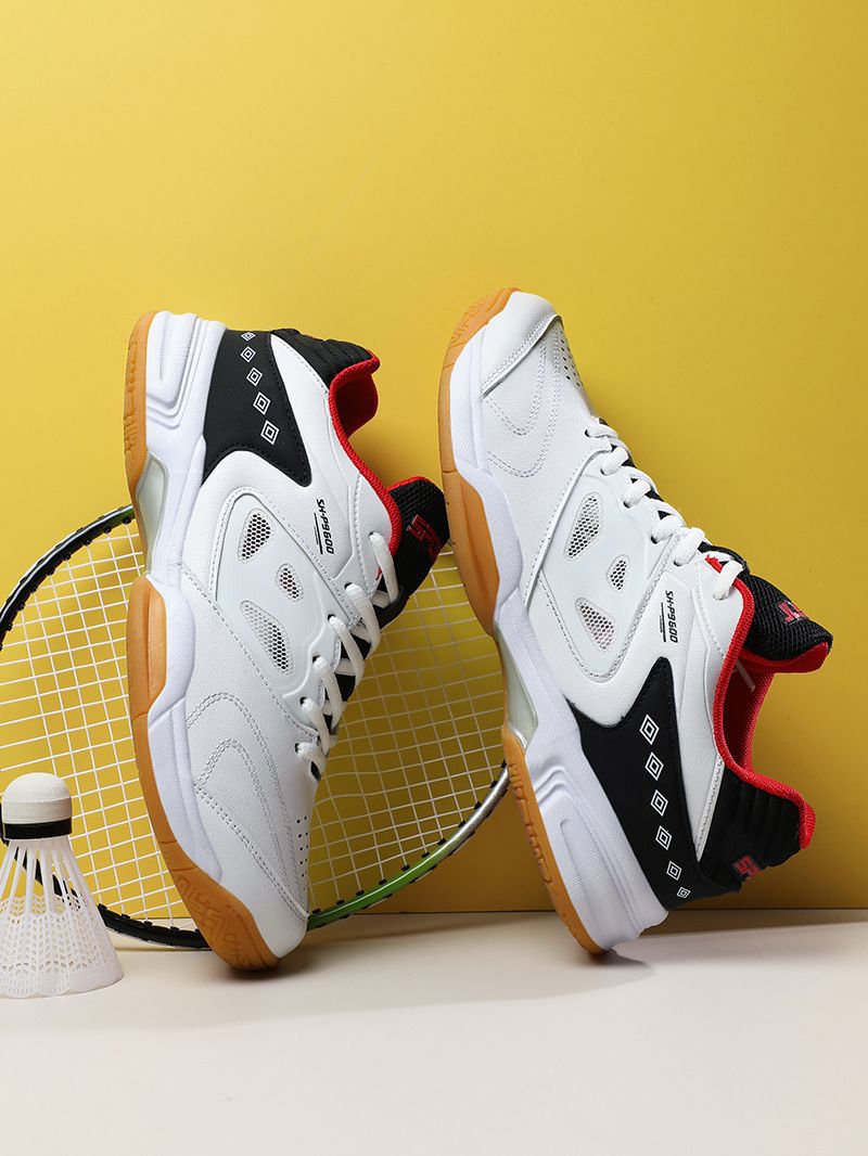 Badminton Shoes Men's Beef Sole Non-slip Tennis Shoes Table Tennis Shoes Training Shoes Large Size 46 47 48 Sneakers