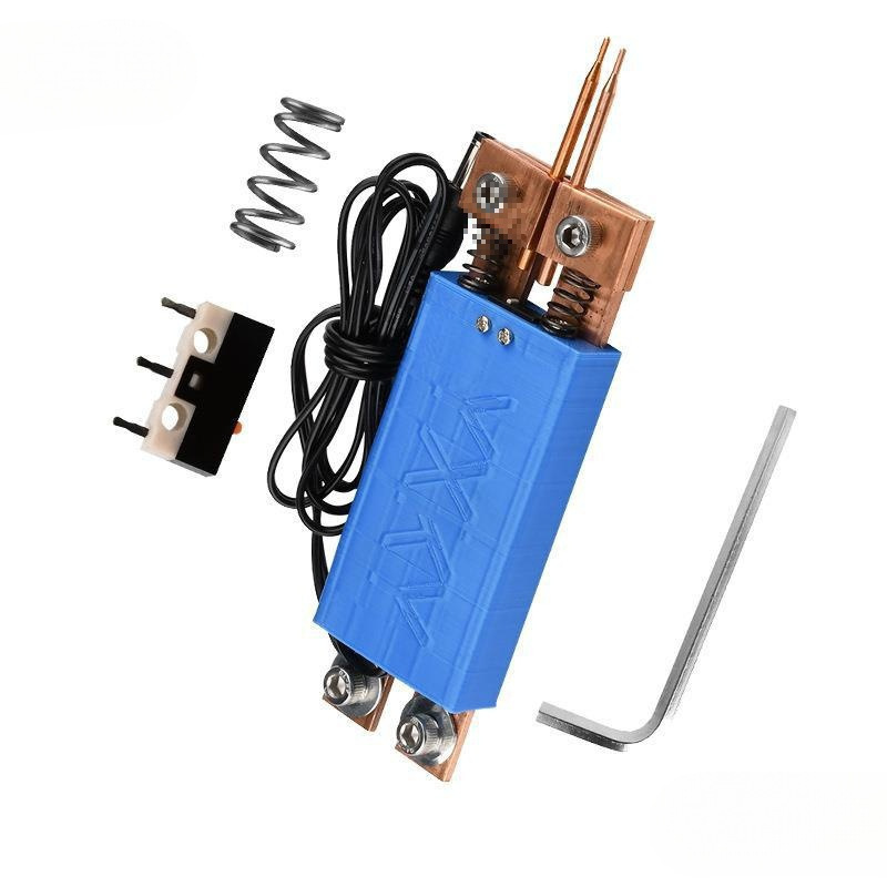 Spot Welder Automatic Trigger Pen Handheld Spot Welding Pen Integrated Black/White Cyan Blue