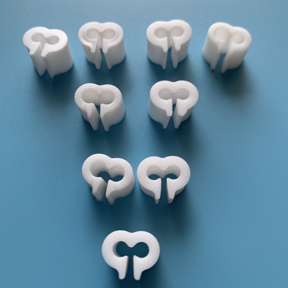 Оптовый стеллаж для слива, пластиковый соединительный зажим, железные проволочные аксессуары