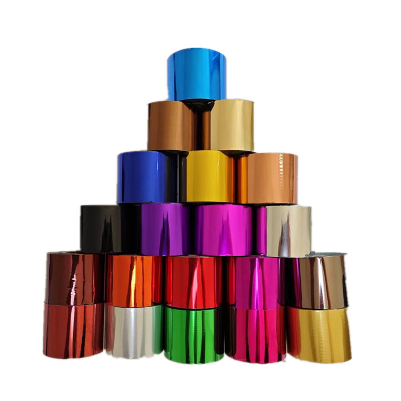 PP Plastic Turnover Box Universal Hot Stamping Paper PU Leather Hot Stamping Film Business Card Paper Box Wood Electrochemical Aluminum Hot Stamping Paper