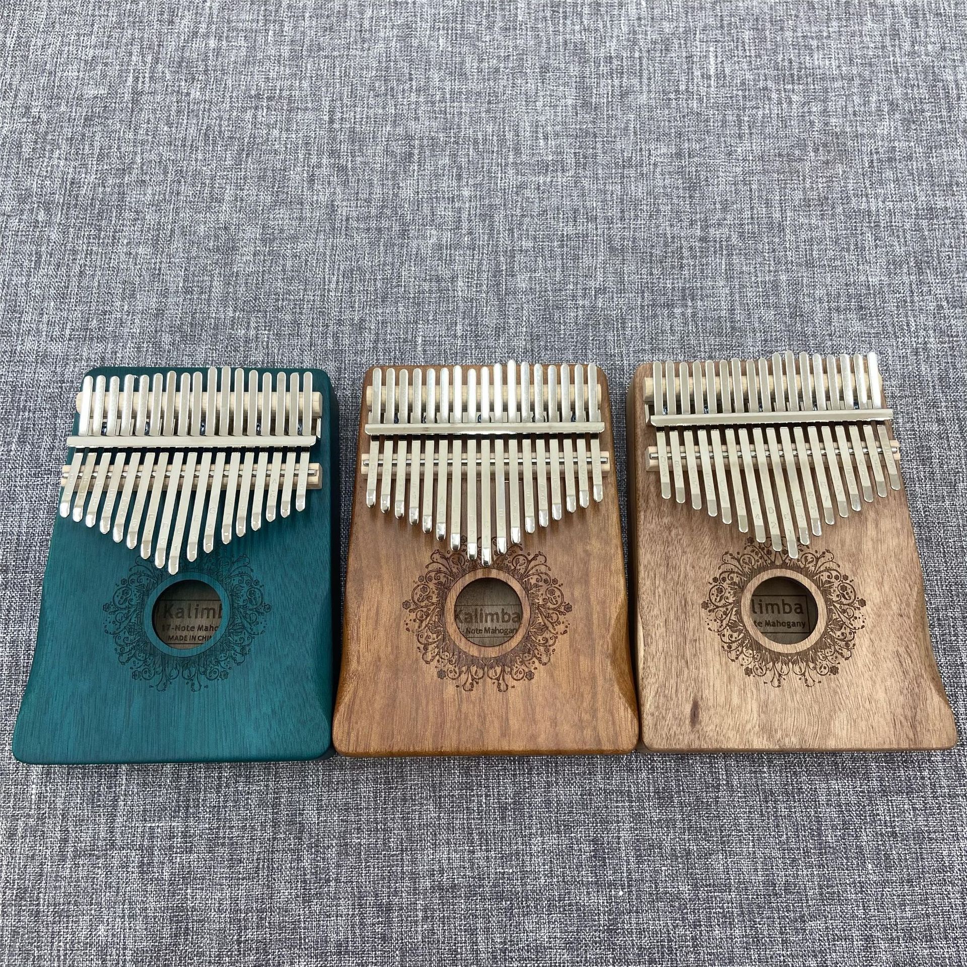 17-tone thumb piano kalin bachin 21-tone cross-border musical instrument overseas certification in stock fast-sending small single generation