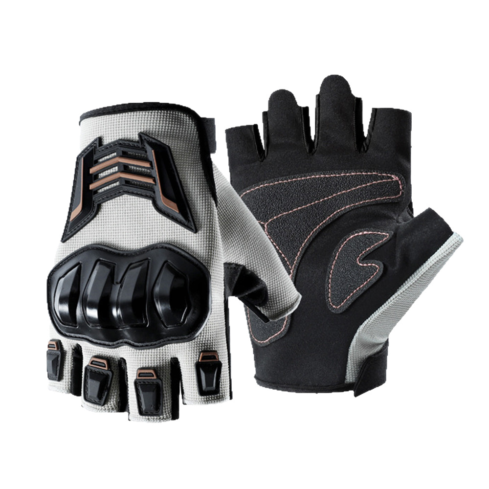 Riding Gloves Half Finger Motorcycle Anti-fall Anti-slip Sports Riding Tactical Bike Off-road Rider Equipment