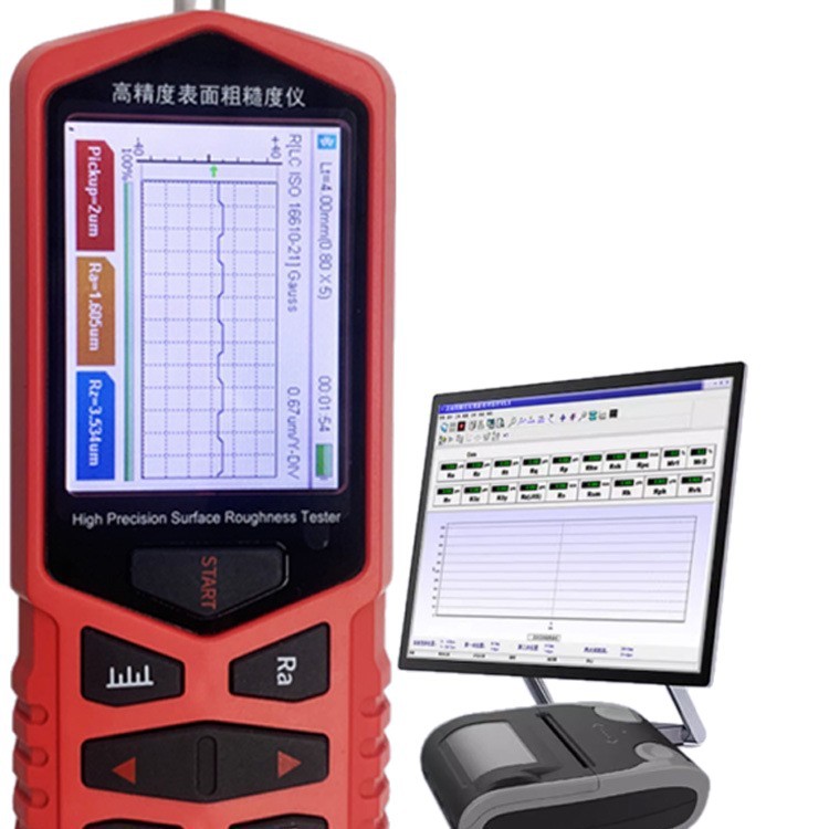 Tr230 High Precision Digital Display Surface Roughness Tester Handheld Portable Smoothness Meter Detector Tr200Pro